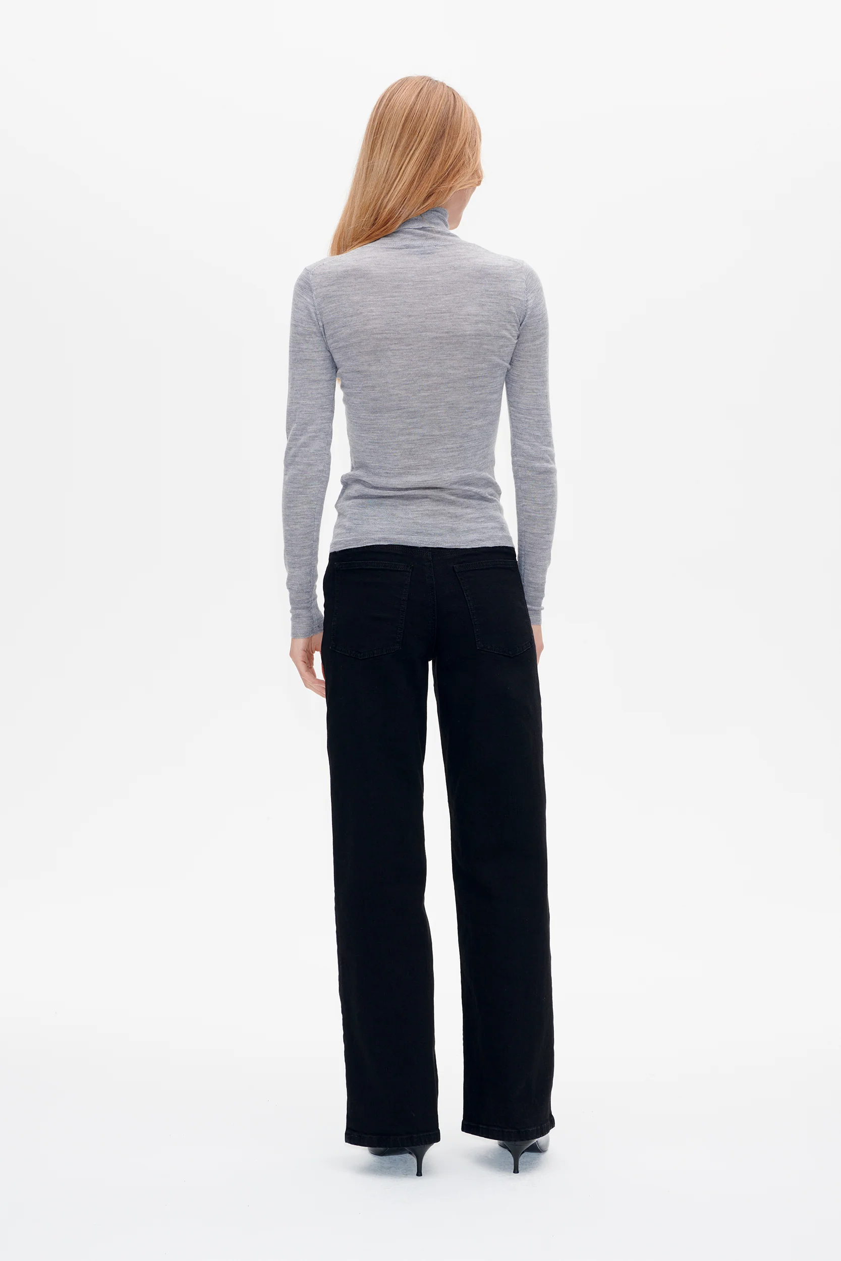 CORENNA SWEATER | Grey Melange - Image 3