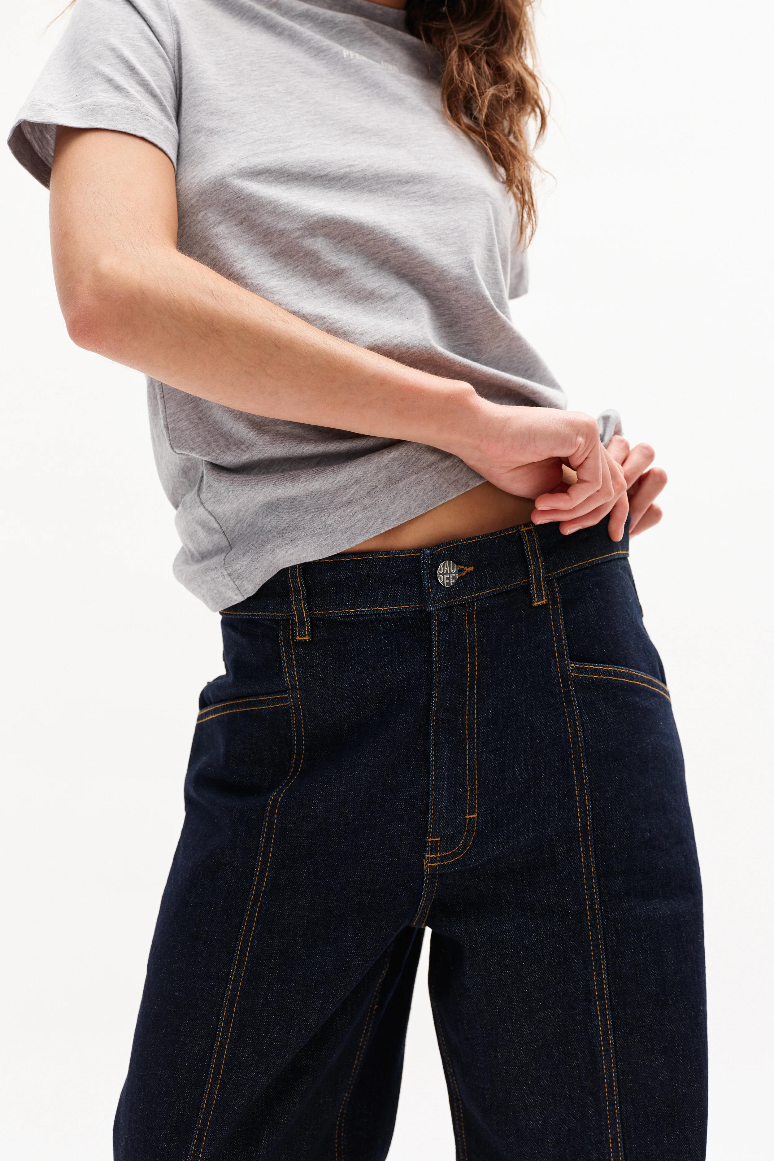 NO 02 JEANS | Dark Blue Rinse - Image 4